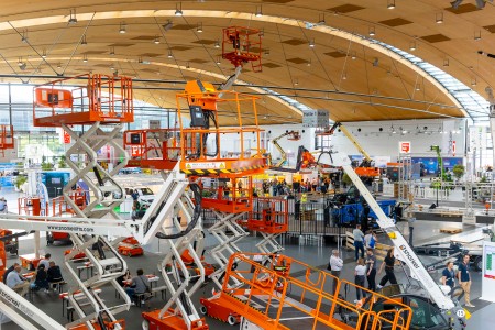 Standbau der Messe Karlsruhe
