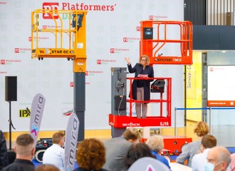 Messe Karlsruhe als Zentrum für Hebe- und Höhenzugangstechnik bei den Platformers' Days vom 08. bis 09. September 2023
